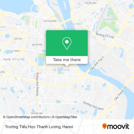 Trường Tiểu Học Thanh Lương map