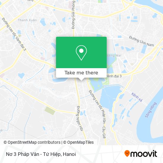 Nơ 3 Pháp Vân - Tứ Hiệp map