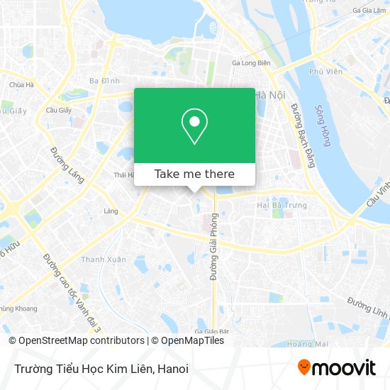 Trường Tiểu Học Kim Liên map