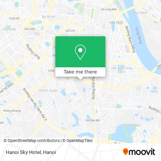 Hanoi Sky Hotel map