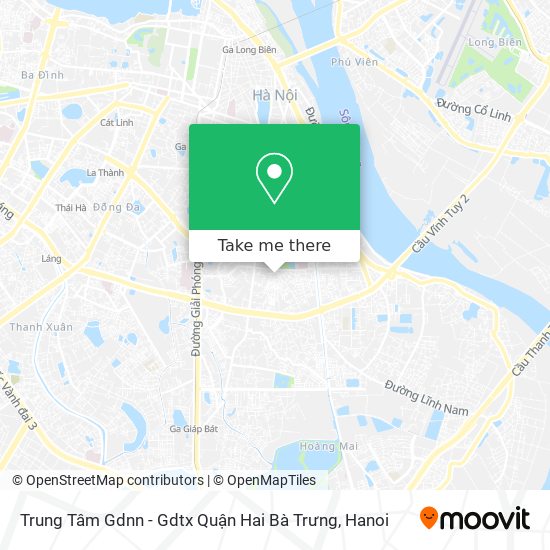 Trung Tâm Gdnn - Gdtx Quận Hai Bà Trưng map