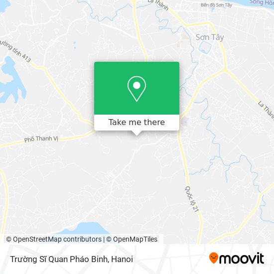 Trường Sĩ Quan Pháo Binh map