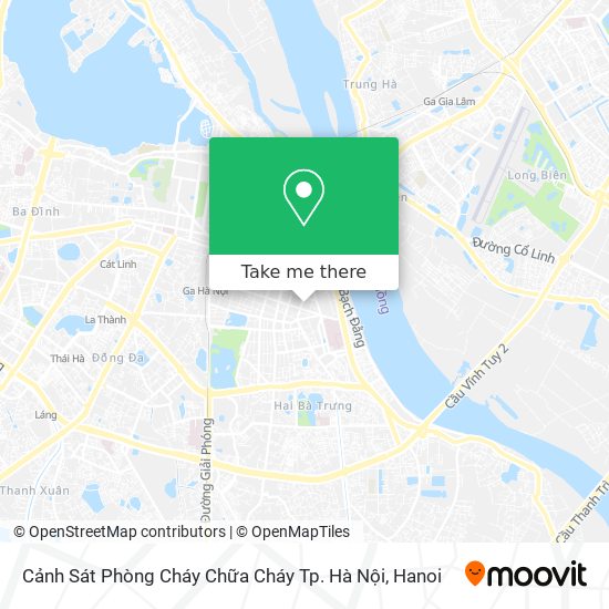 Cảnh Sát Phòng Cháy Chữa Cháy Tp. Hà Nội map