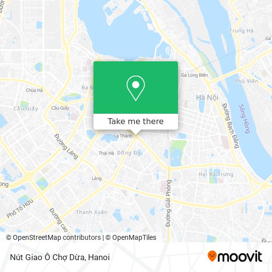 Nút Giao Ô Chợ Dừa map