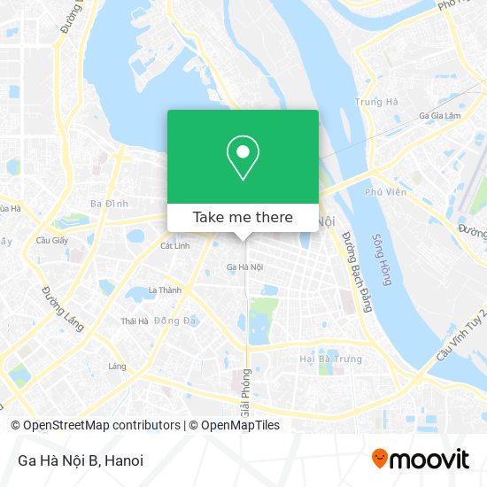 Ga Hà Nội B map