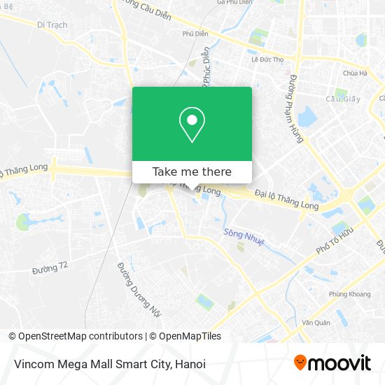 Vincom Mega Mall Smart City map