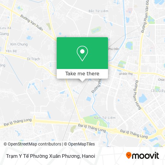 Trạm Y Tế Phường Xuân Phương map
