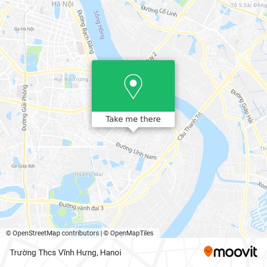 Trường Thcs Vĩnh Hưng map