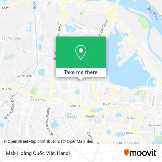 Msb Hoàng Quốc Việt map