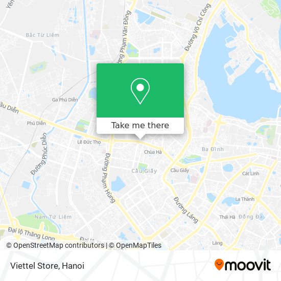 Viettel Store map