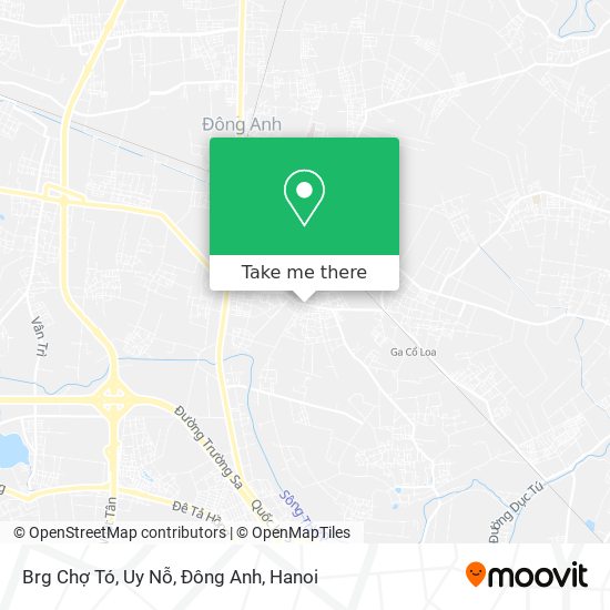 Brg Chợ Tó, Uy Nỗ, Đông Anh map