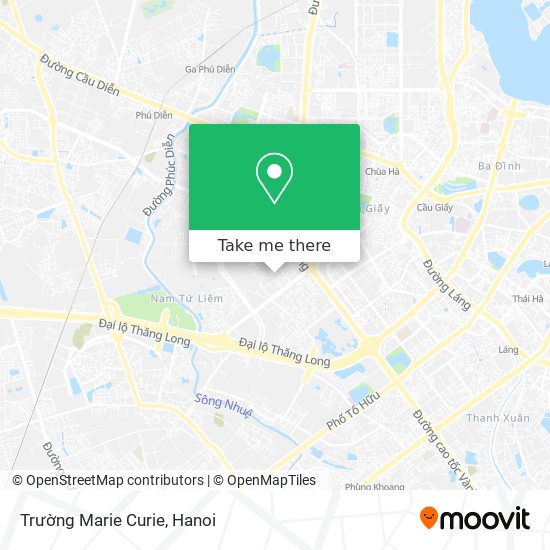 Trường Marie Curie map