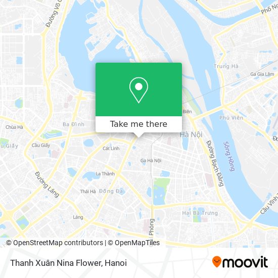 Thanh Xuân Nina Flower map