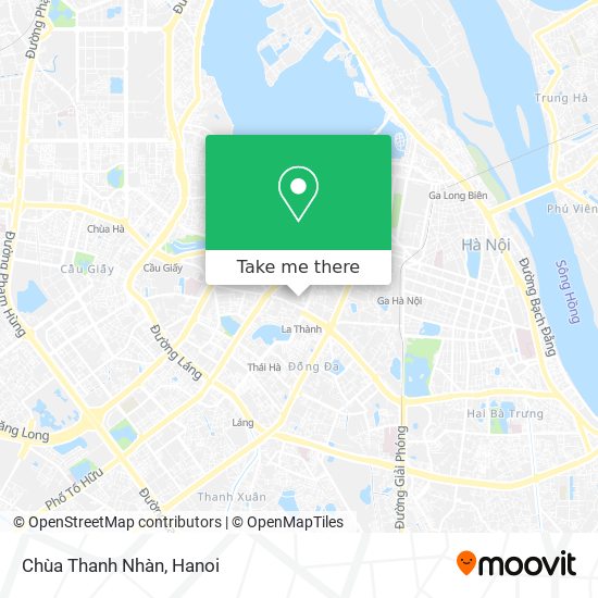Chùa Thanh Nhàn map
