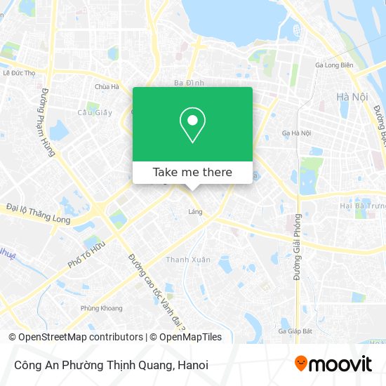 Công An Phường Thịnh Quang map