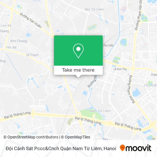 Đội Cảnh Sát Pccc&Cnch Quận Nam Từ Liêm map