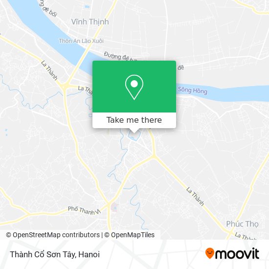 Thành Cổ Sơn Tây map