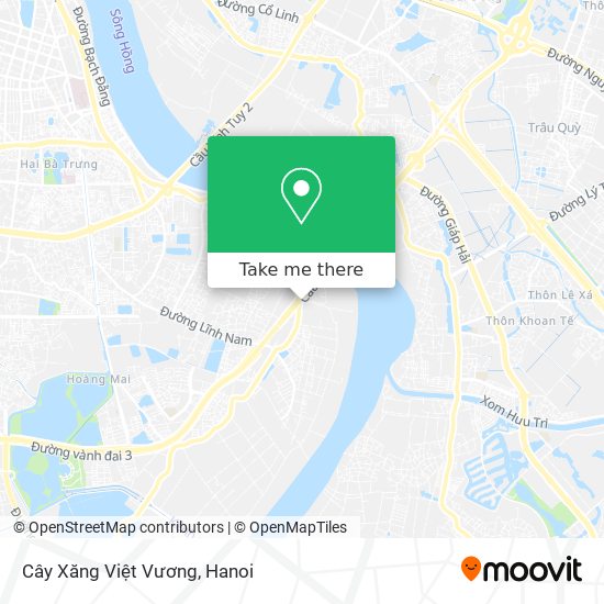 Cây Xăng Việt Vương map