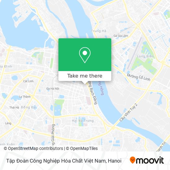 Tập Đoàn Công Nghiệp Hóa Chất Việt Nam map