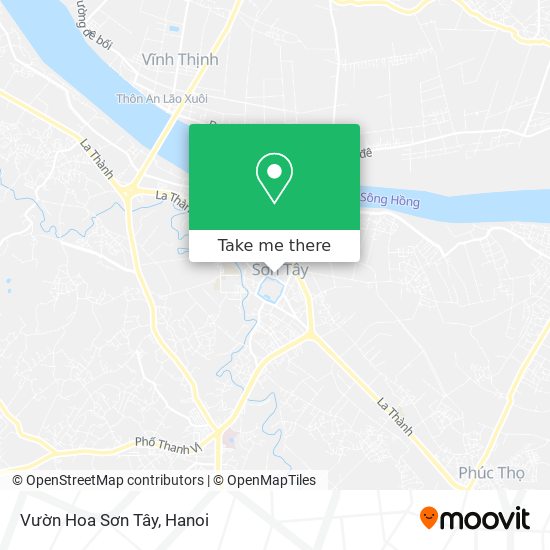 Vườn Hoa Sơn Tây map