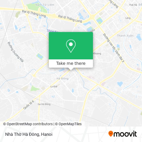 Nhà Thờ Hà Đông map