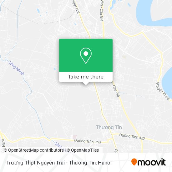 Trường Thpt Nguyễn Trãi - Thường Tín map