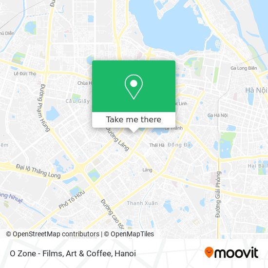 O Zone - Films, Art & Coffee map