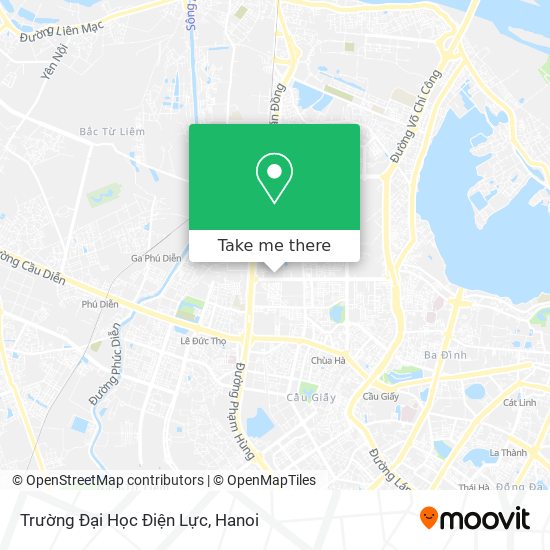 Trường Đại Học Điện Lực map