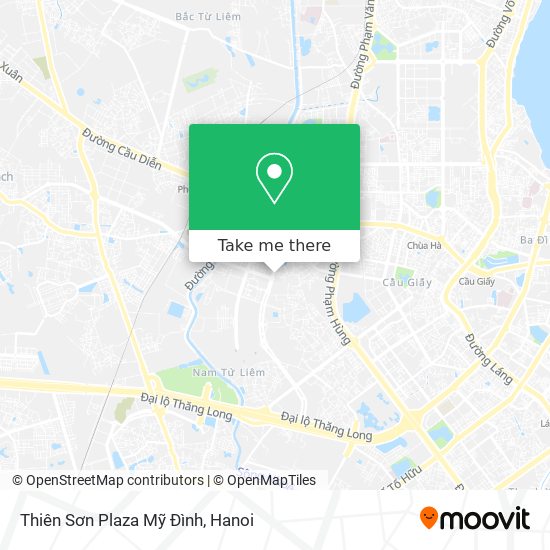 Thiên Sơn Plaza Mỹ Đình map