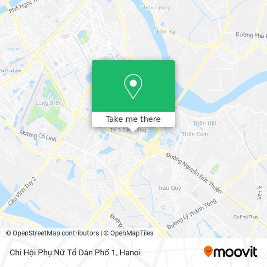 Chi Hội Phụ Nữ Tổ Dân Phố 1 map