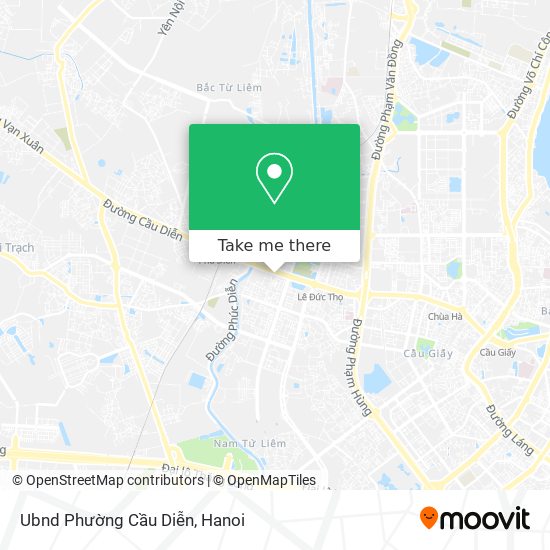 Ubnd Phường Cầu Diễn map