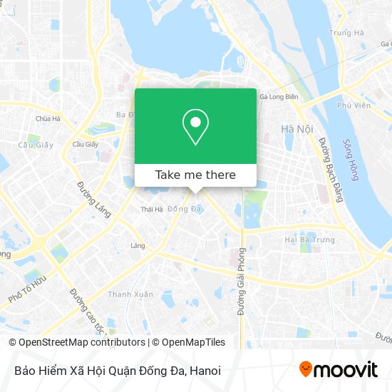 Bảo Hiểm Xã Hội Quận Đống Đa map