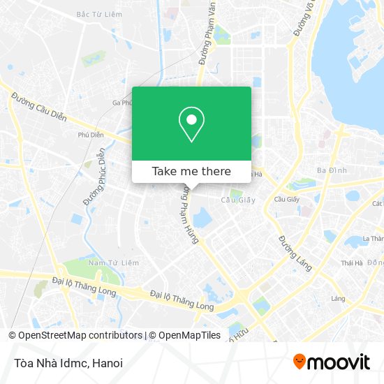 Tòa Nhà Idmc map