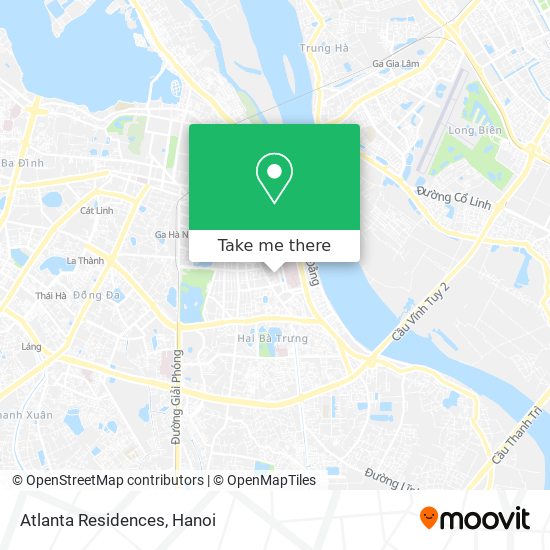 Atlanta Residences map