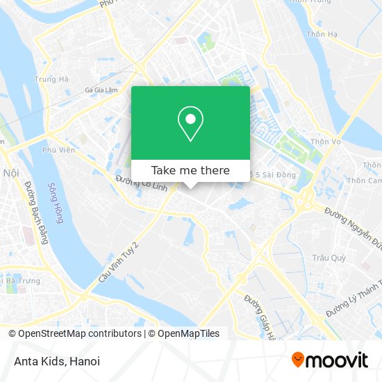 Anta Kids map