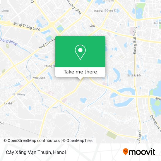 Cây Xăng Vạn Thuận map