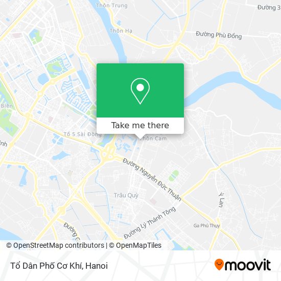 Tổ Dân Phố Cơ Khí map