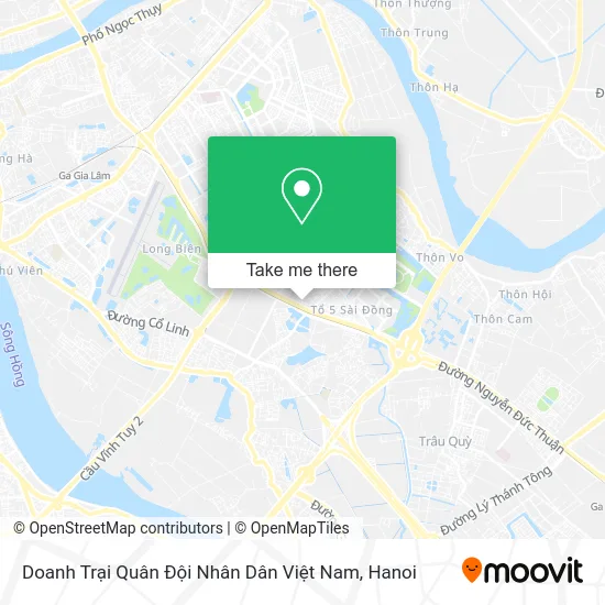 Doanh Trại Quân Đội Nhân Dân Việt Nam map