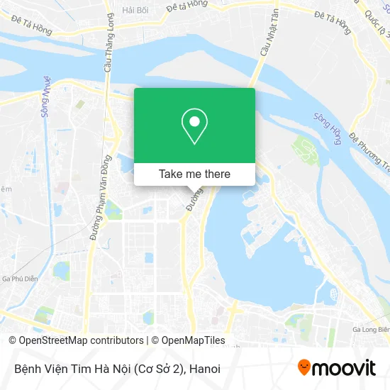Bệnh Viện Tim Hà Nội (Cơ Sở 2) map