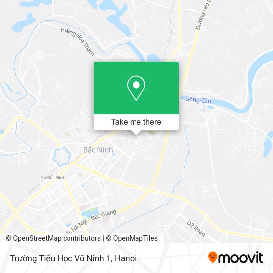Trường Tiểu Học Vũ Ninh 1 map