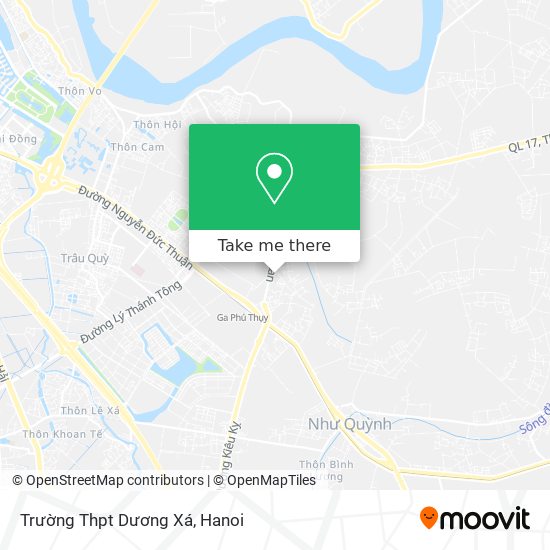 Trường Thpt Dương Xá map