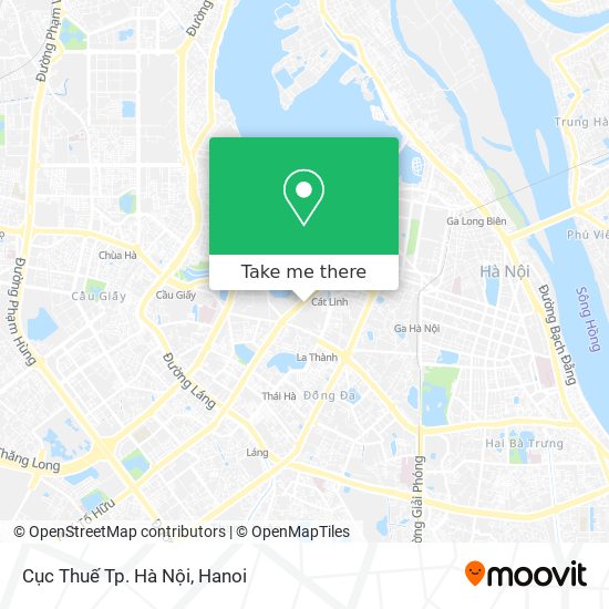 Cục Thuế Tp. Hà Nội map