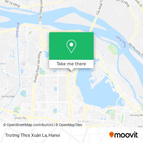 Trường Thcs Xuân La map