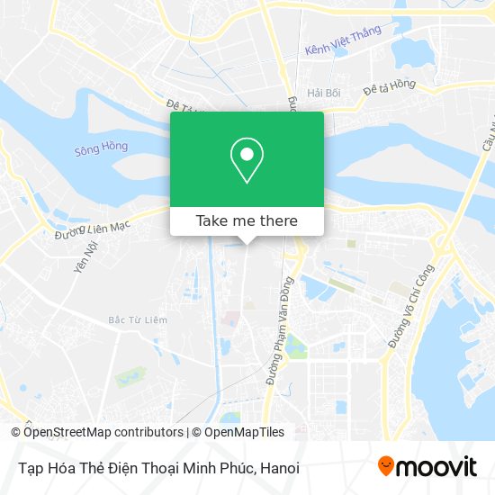 Tạp Hóa Thẻ Điện Thoại Minh Phúc map