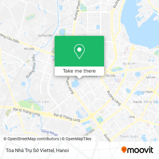 Tòa Nhà Trụ Sở Viettel map