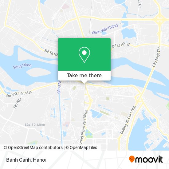 Bánh Canh map
