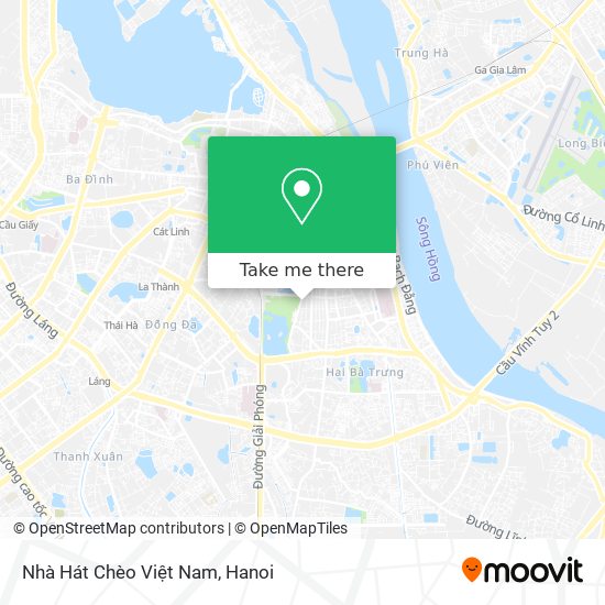 Nhà Hát Chèo Việt Nam map