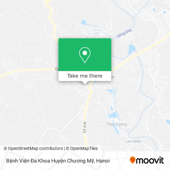 Bệnh Viện Đa Khoa Huyện Chương Mỹ map