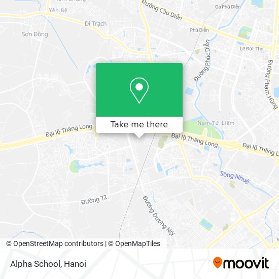 Alpha School map