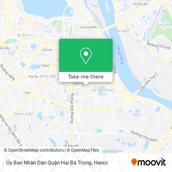 Ủy Ban Nhân Dân Quận Hai Bà Trưng map